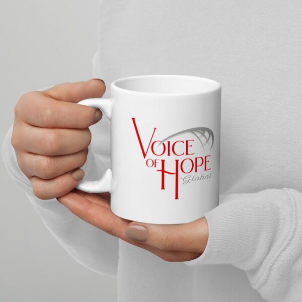 VOHG White Glossy Mug - Image 2